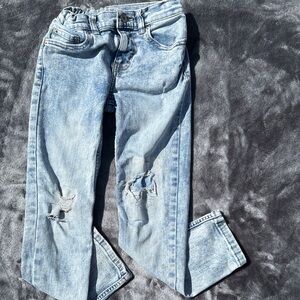 Wonder Nation Light Blue Distressed Jeans